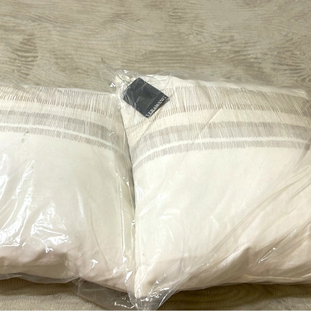 Vera Wang, Karen Parker throw pillows